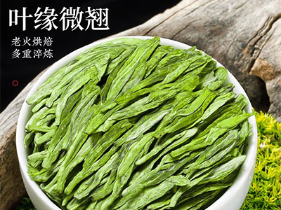 龙井茶正宗杭州原产新茶明前绿茶豆香型嫩芽春茶60g罐装图3