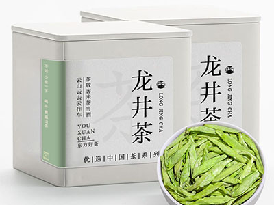龙井茶正宗杭州原产新茶明前绿茶豆香型嫩芽春茶60g罐装图8