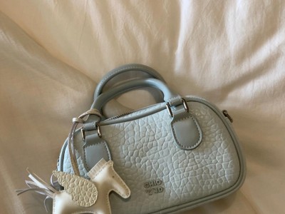 海蓝之谜枕头包包女2025超火波士顿手提包斜跨小包图2