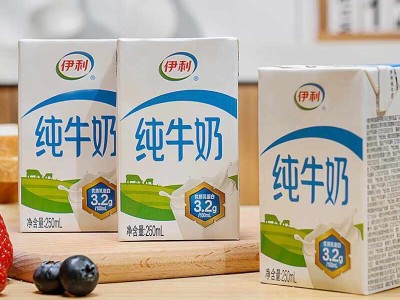 当月生产伊利纯牛奶图4