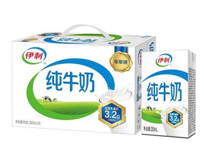 当月生产伊利纯牛奶图9