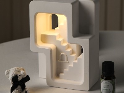 无火香薰纪念碑谷扩香石香薰灯礼物小夜灯助眠图4