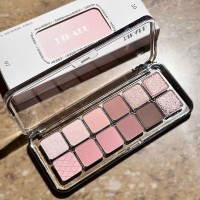 韩系早八必备12色消肿眼影2025新款珠光奶咖玫瑰光综合一体盘