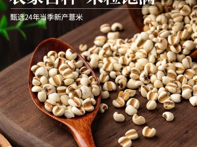 正宗6斤薏米仁祛湿农家长粒薏米粥五谷杂粮粗粮谷米图3