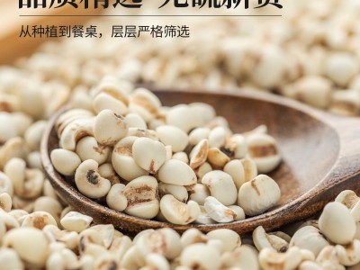 正宗6斤薏米仁祛湿农家长粒薏米粥五谷杂粮粗粮谷米图4