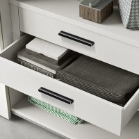 现代简约银边黑色衣柜门拉手