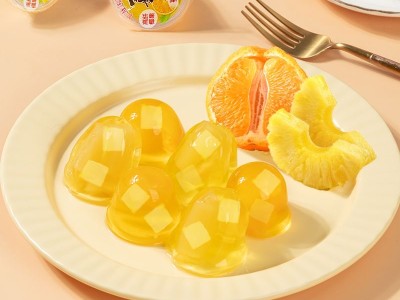 喜之郎果冻520g*1袋装蜜桔凤梨椰果肉解馋儿童零食大礼包整箱批发图9