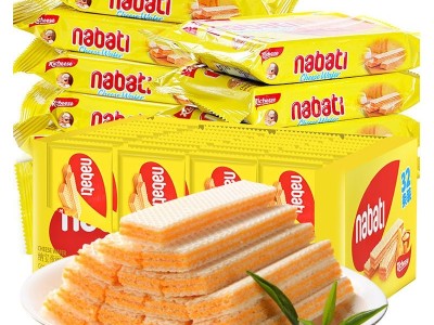 丽芝士奶酪威化夹心饼干独立包装纳宝帝网红印尼进口零食送礼图8