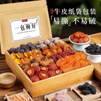 牧果人一包梅好混合口味蜜饯果脯果干夹心梅子杏干解馋零食大礼包