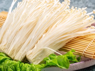 新鲜金针菇250g 时鲜菌类 凉拌烧烤蔬菜火锅素菜配菜麻辣烫食材 可开发票图2