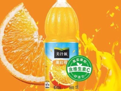 美汁源果粒橙果汁饮料大包装橙汁1.25L*12瓶图2