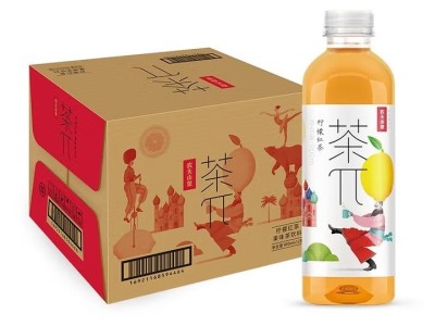 农夫山泉 茶π（茶派）茶饮料蜜桃乌龙柠檬红茶果味饮料图2