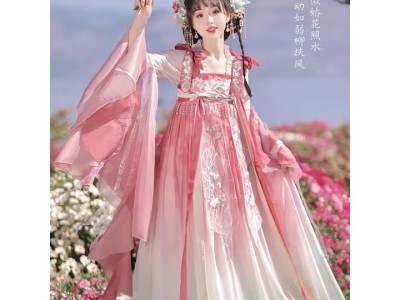 汉虞葵原创汉服女【清菏】齐胸襦裙日常款中国风新款汉元素春夏图4