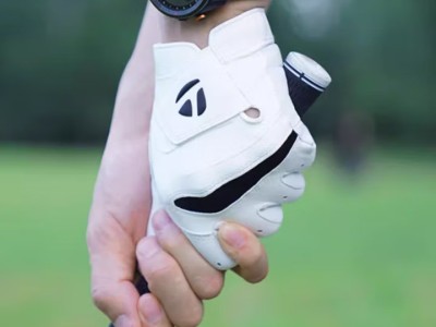 Taylormade泰勒梅高尔夫手套25新款男士运动透气舒适高弹防滑golf左手手套 N78480 左手 白色 25码图3