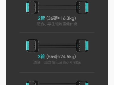 【现货】米客拉力器扩胸器男士健身多功能弹力绳女臂力器家用图5