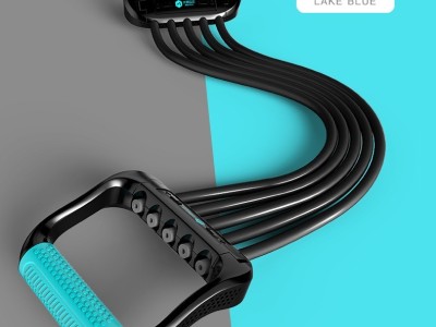 【现货】米客拉力器扩胸器男士健身多功能弹力绳女臂力器家用图6