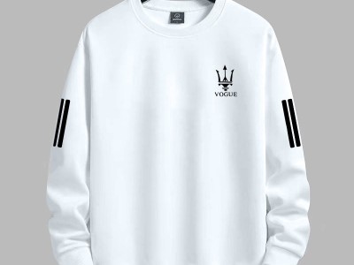 商场专柜撤回春秋卫衣男宽松圆领套头长袖打底衫男士百搭潮流上衣图7