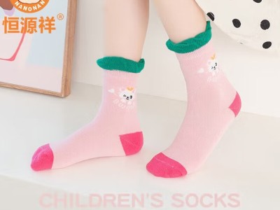 恒源祥儿童袜子薄款夏季纯棉透气网眼宝宝袜子春秋短袜中大男女童学生袜图2