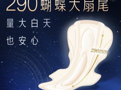 苏菲超熟睡柔棉感夜用卫生巾29cm15片量多防漏姨妈巾图3