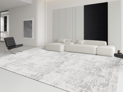 地毯客厅新款免洗可擦意式轻奢高级沙发茶几毯卧室床边隔音厚地垫图2