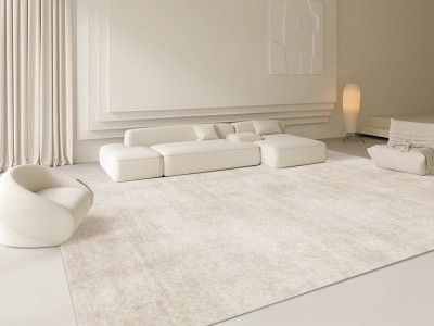 地毯客厅新款免洗可擦意式轻奢高级沙发茶几毯卧室床边隔音厚地垫图3