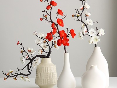 简约陶瓷花瓶ins北欧风摆件陶艺素坯DIY花器婚礼摄影道具工厂批发图4