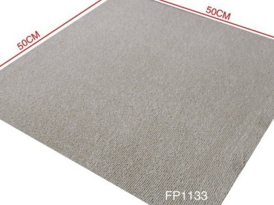 山花地毯方块拼块写字楼办公会议室阻燃环保静电厂家直销素色隔音图4