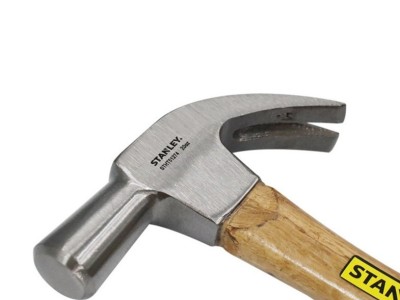 史丹利锤子 硬木柄羊角锤20oz 高碳钢羊角锤 工地钉钉子五金工具图3