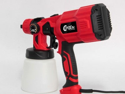 现货气动插电式电动喷枪家用油漆喷涂工具便携式自动电动喷涂机图3