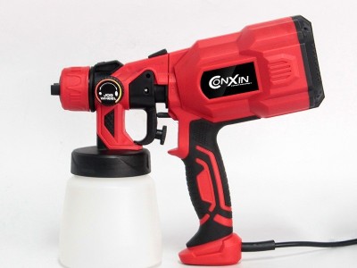 现货气动插电式电动喷枪家用油漆喷涂工具便携式自动电动喷涂机图2