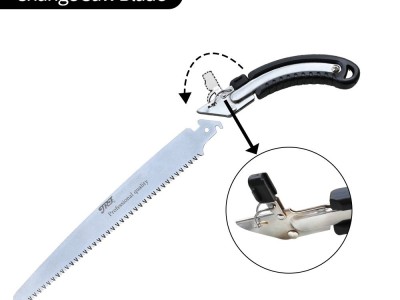 小型手持伐木锯手工锯子果树刀锯木户外园艺修树木工手拉锯子家用图4