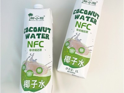 椰小帽椰子水nfc非浓缩还原1L装饮料天然电解质水1L*6瓶整箱图4