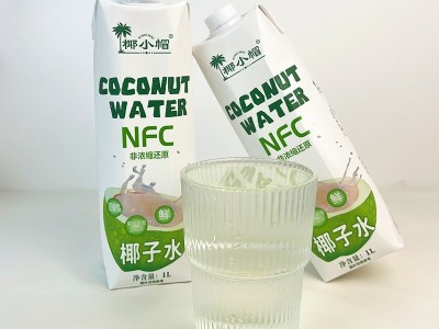 椰小帽椰子水nfc非浓缩还原1L装饮料天然电解质水1L*6瓶整箱图3