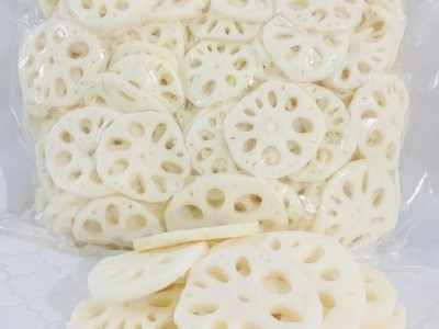 扬州特产新鲜清水莲藕脆片10斤火锅麻辣烫凉拌冒菜油炸串商用食材图2