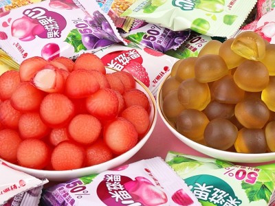 好丽友果滋果心剥皮软糖爆浆果汁橡皮糖果散装网红儿童零食软糖图5