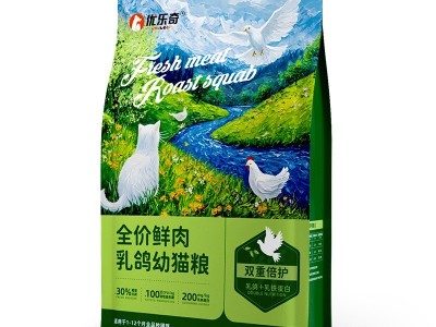优乐奇猫粮乳鸽幼猫粮山东鲜肉猫粮幼猫粮多规格通用一件代发猫粮图5