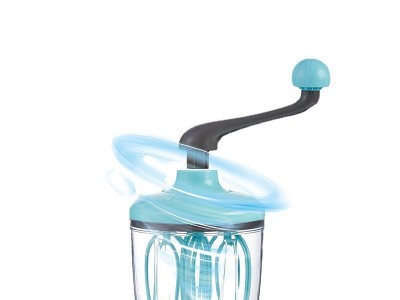 家用厨房旋转打蛋器蛋糕店奶油搅拌打发器手摇烘焙发泡蛋糕 搅蛋器图5
