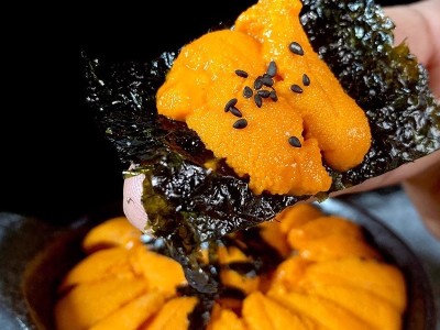 新鲜海胆肉现剥大连马粪海胆鲜活冷冻海胆肉刺身纯海胆黄即食商用图3