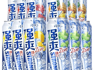 RIO锐澳鸡尾酒强爽8度系列500ml*12罐果酒伏特加基酒图5