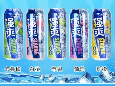 RIO锐澳鸡尾酒强爽8度系列500ml*12罐果酒伏特加基酒图2