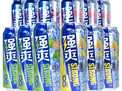 RIO锐澳鸡尾酒强爽8度系列500ml*12罐果酒伏特加基酒图4