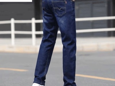 啄木鸟牛仔裤男士2025新款宽松直筒夏季薄款凉感百搭耐磨弹力休闲长裤子图6