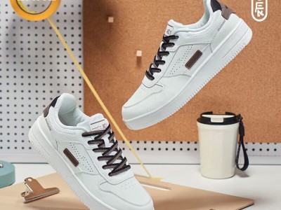 鸿星尔克男鞋夏季新款运动板鞋小白鞋子休闲厚底学生百搭板鞋图2