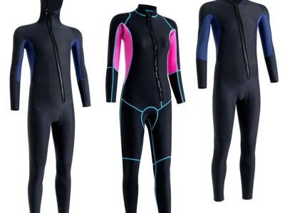 现货潜水服男3MM连帽保暖冬泳衣防寒湿式冲浪服浮潜连体潜水衣图6
