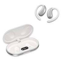 跨境新款挂耳式蓝牙耳机骨传导无线耳机超长待机不入耳运动耳机