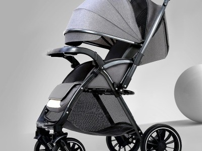 高景观双向婴儿推车遛娃宝宝儿童婴儿车可坐可躺轻便多功能图7