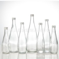 生产批发330ml500ml750ml1000ml矿泉水玻璃瓶 深加工苏打水玻璃瓶