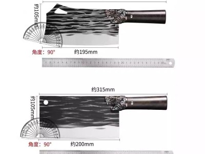 阳江菜刀跑江湖厨房刀具龙头砍骨刀切菜刀手工锻打锋利家用斩骨刀图5