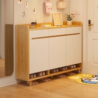 鞋柜家用门口室内储物柜2025新款大容量多层玄关柜一体收纳柜鞋架