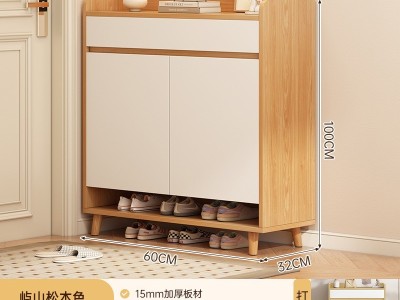 鞋柜家用门口室内储物柜2025新款大容量多层玄关柜一体收纳柜鞋架图6